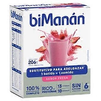 Meal Replacement Strawberry Smoothie 6 units of 55g