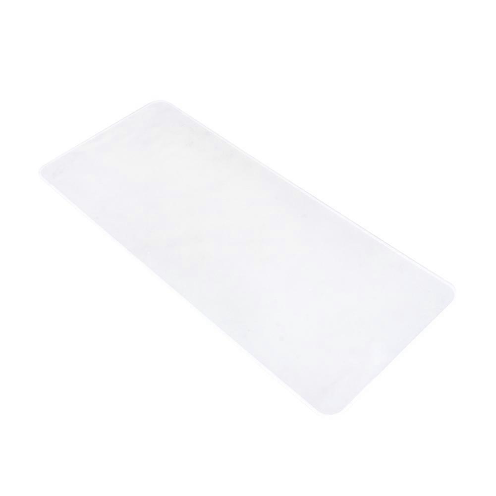 Protetor de teclado ultrafino em silicone transparente, compatível com laptops de 15 a 17 polegadas.