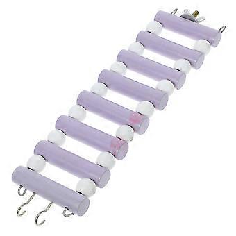 3Pcs Wooden Hamster Ladder for Climbing Cage and Pet Activity Toy