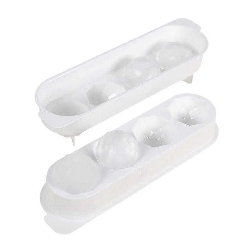 2pcs Kitchen ice cube molds,  Plastic Ice Cube Tray