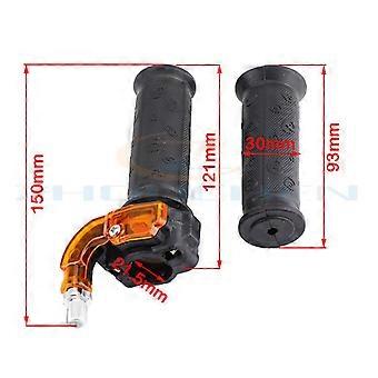 22mm Twist Throttle Grips Brake Levers Set compatible with2 Stroke 47cc 49cc Mini Moto Dirt Cross Pocket Bike ATV Minimoto Motocross