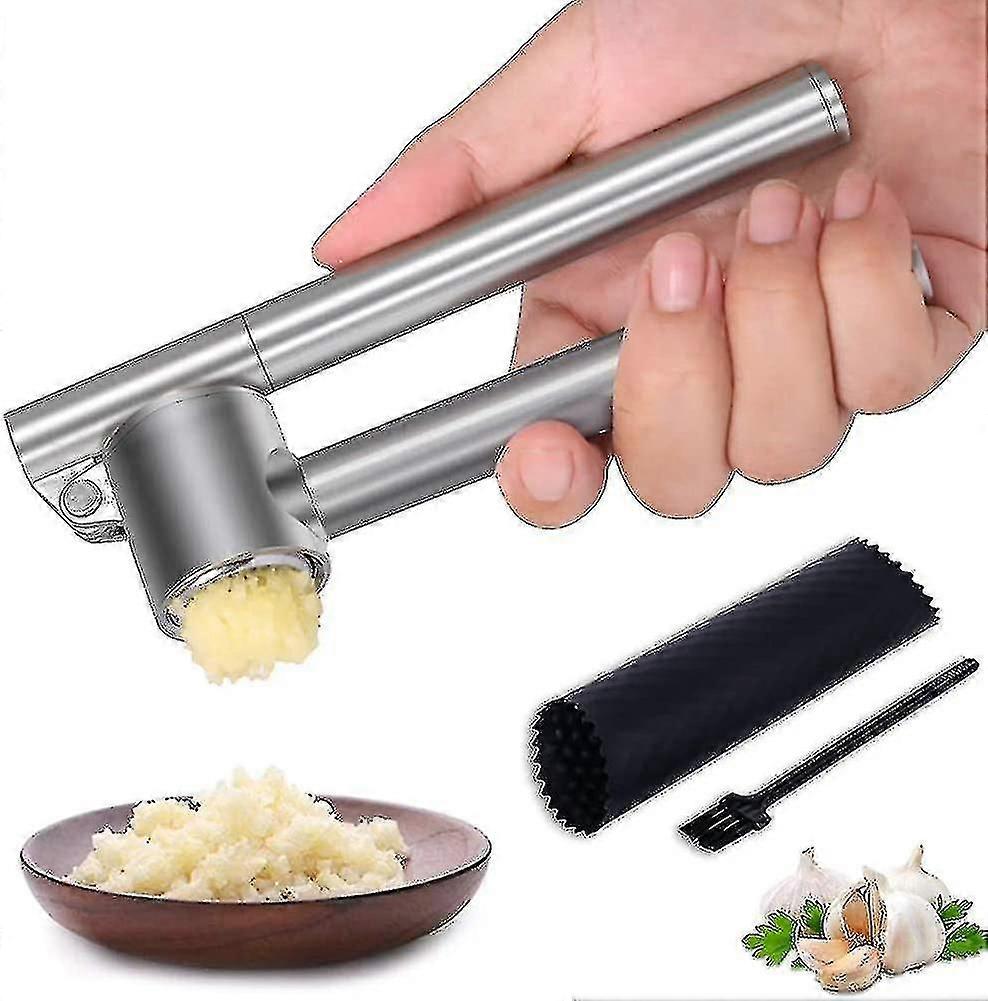 Robust Garlic Press, Removable Premium Meat Grinder