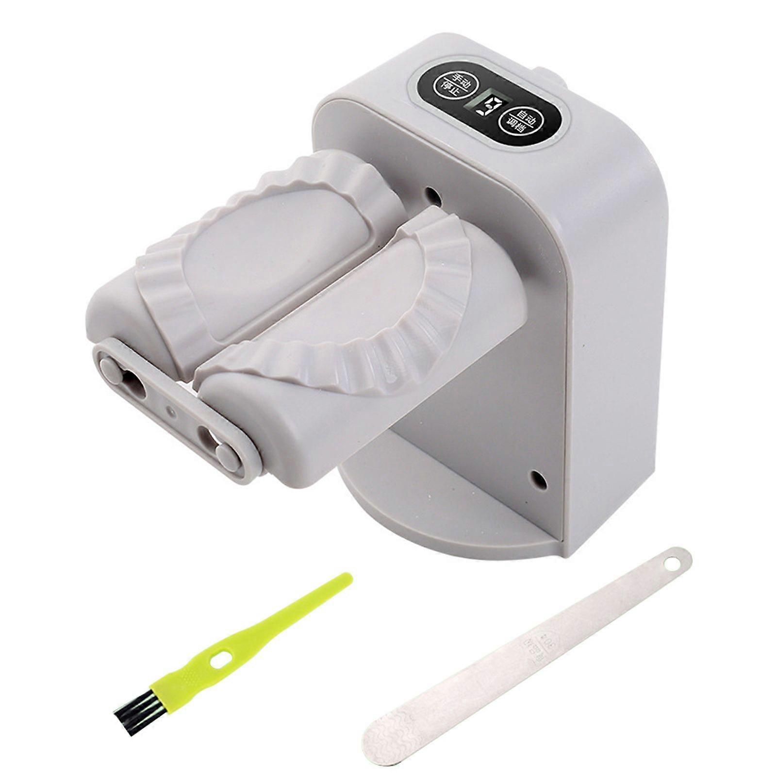 2 Modes One Second Forming Dumpling Machine with Spoon Brush Electric Automatic Dumpling Wrapper Machine Kitchen Tools Jikaixiang