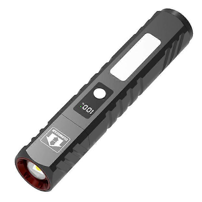 LED Magnetic Flashlight Rechargeable Tactical Work Light