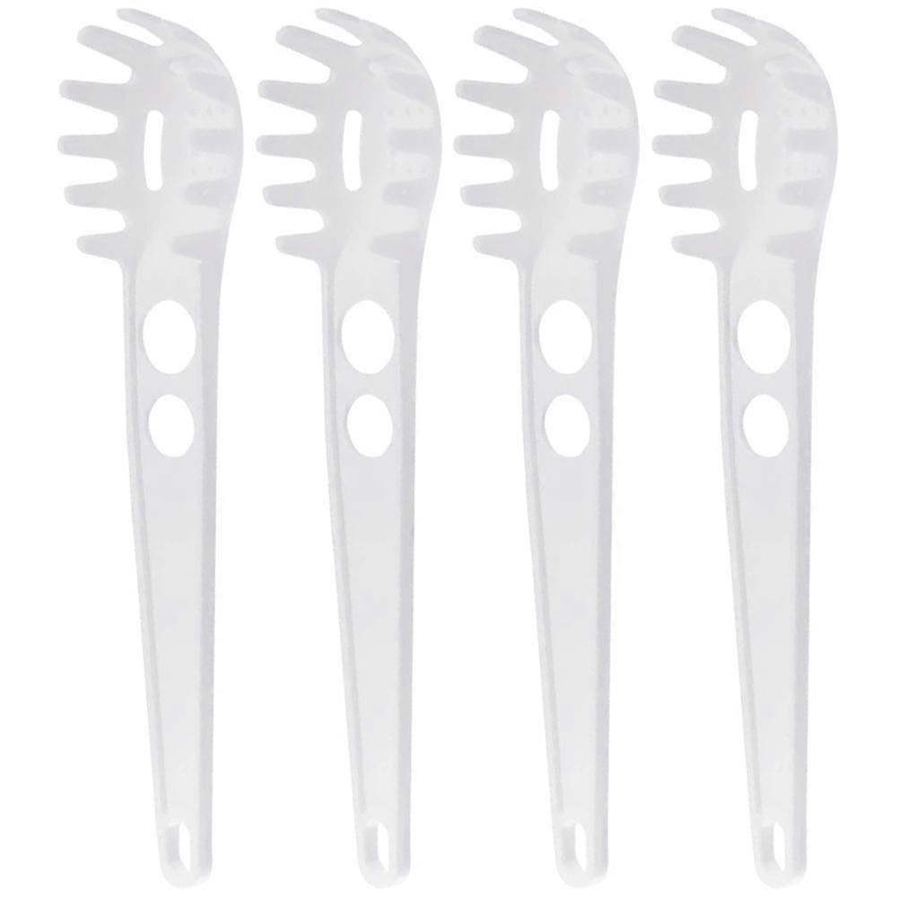 4Pcs Noodle Spoons, Pasta Server, Egg White Separator, PP Kitchen Utensils