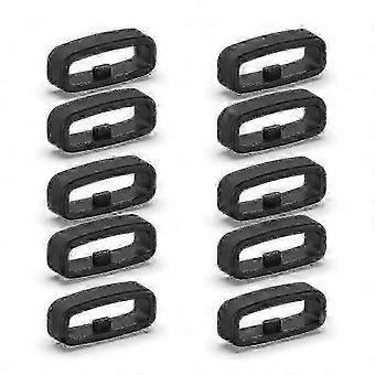 Passant de bracelet de montre en silicone pour bracelets de 18 mm, 20 mm et 22 mm