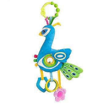Cochecitos de bebé colgante Muñecas de peluche portátiles Colgante de muñeca crujiente para niños