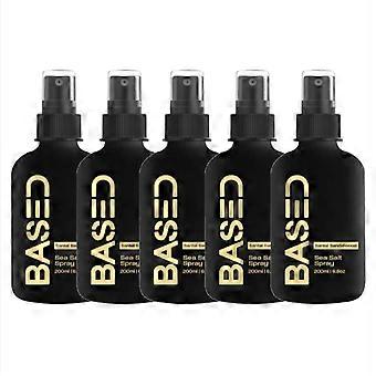 1-5pcs BA SED Sea Salt Hair Spray - Volumizing Beach Waves with Vitamin B5 (200ml)