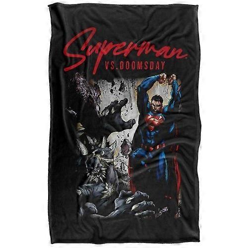 Superman Doomsday Soft Touch Blanket