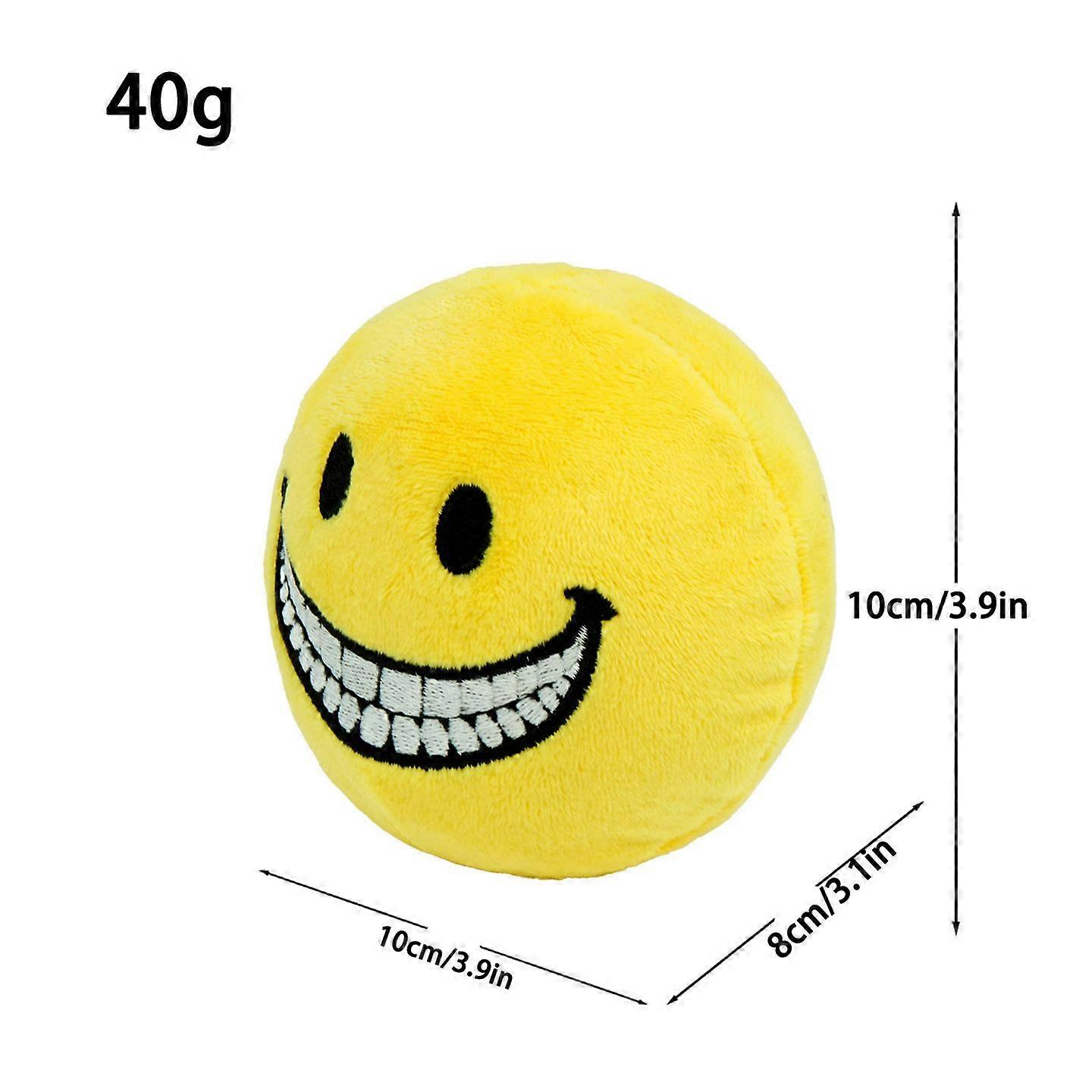 Smiling face pillow horror plot Verity Plush plush toy decompression ball