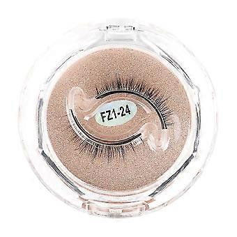 Cils auto-adhésifs réutilisables sans colle Faux cils naturels Maquillage Faux cils épais