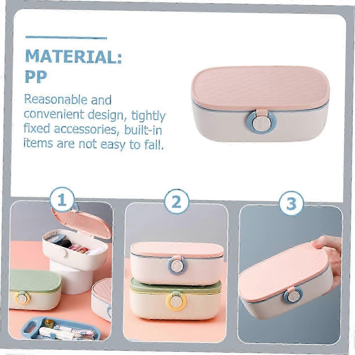 Portable Sewing Kit With Thread Needles