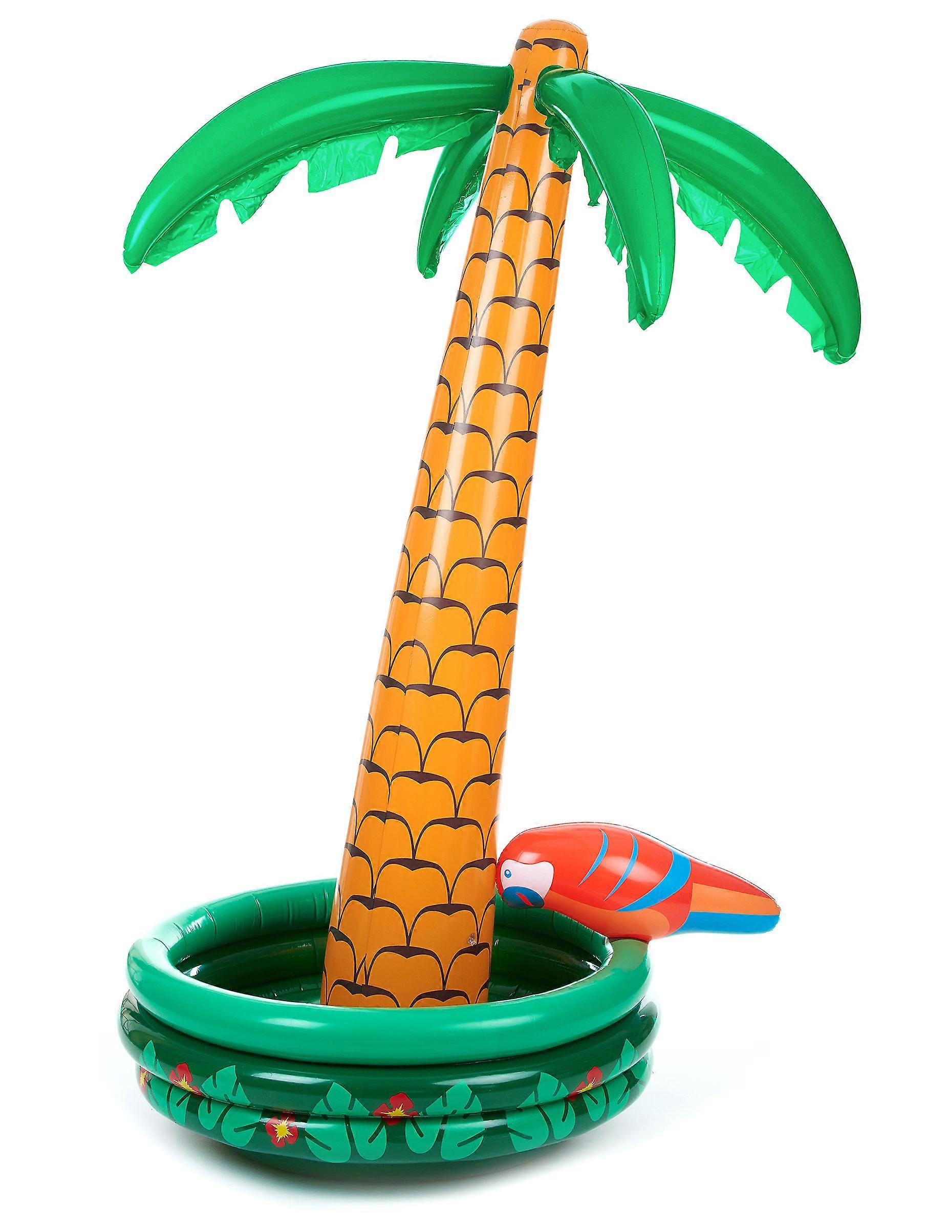 Inflatable palm tree cooler for adults 170 cm