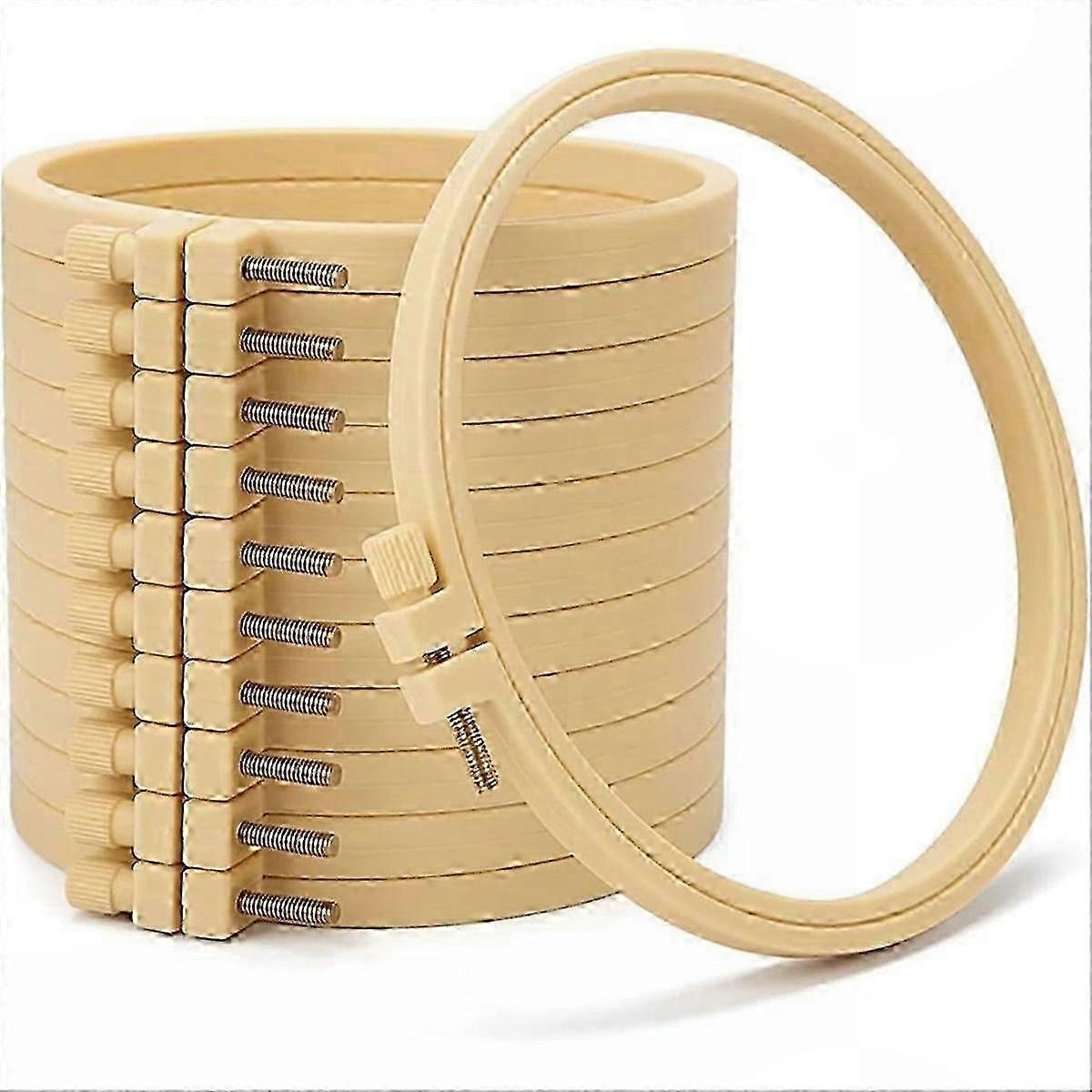 12 Pack 6 Inch Embroidery Hoops