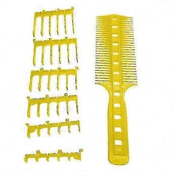 R9 Haircutting Tools and Styling Accessories for Barber Salon, Including Scissors, Clipper, and Comb Guide