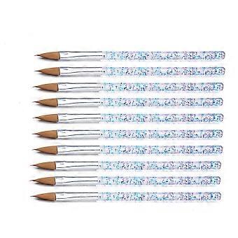 Nail Liner Brush 10Pcs for Detailed Nail Art and Creative Painting