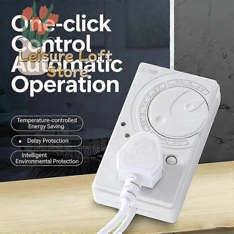 Refrigerator Thermostat Electronic Timer Controller Intelligent Power Delay Switch For Storage Cooling Devices