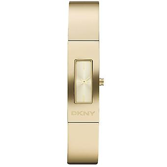 Dkny Beekman Quartz Analog Women's Watch avec NY8755 Gold Plated Stainless Steel Bracelet