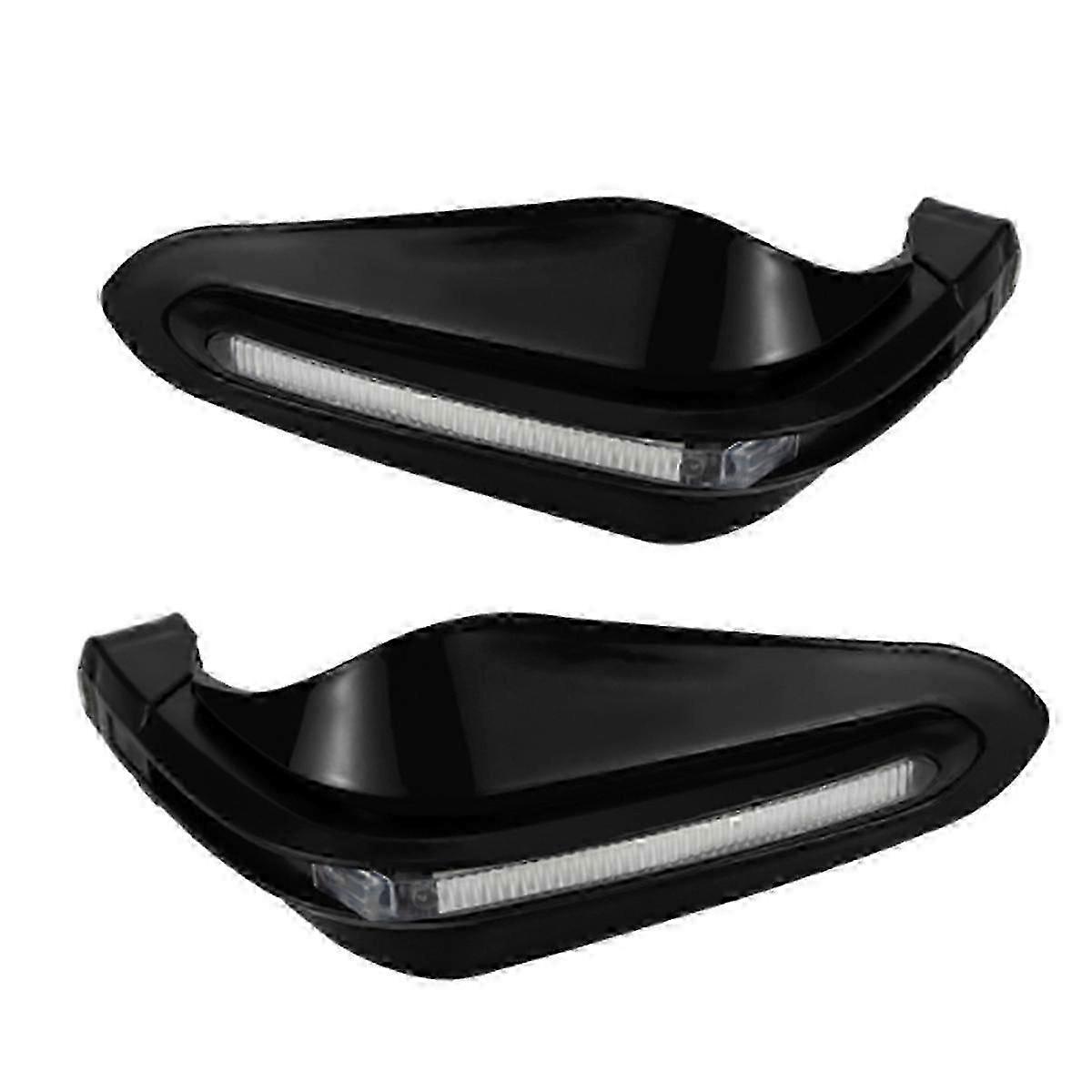Windproof ABS Hand Guard with White LED