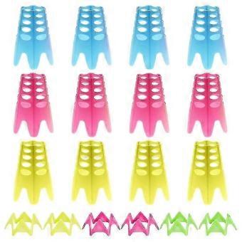 Golf Simulator Tees,18 Pcs Indoor Golf Mat Tees Plastic Practice ,tall + Short