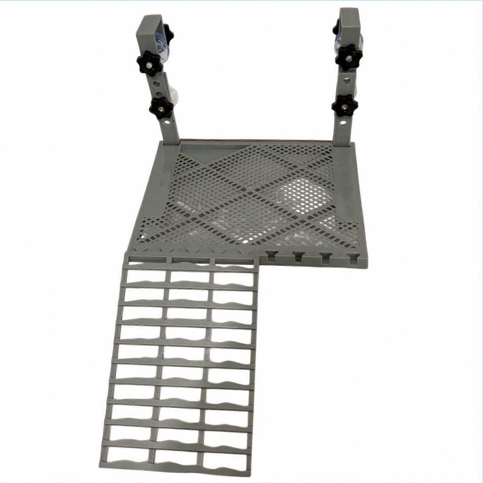 Turtle Basking Platform with Ramp Adjustable Turtle Basking Platform Heavy-Duty