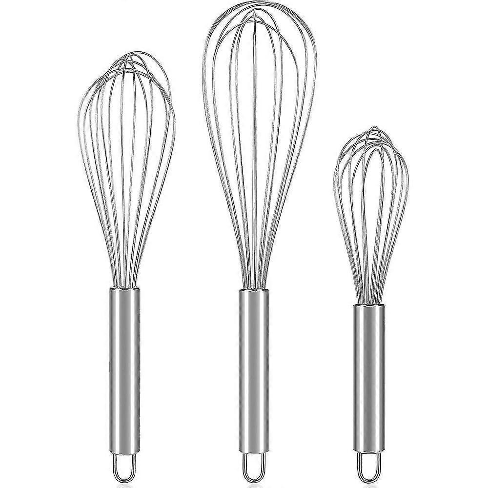 Balloon Whisk Set 8 10 12 Inch