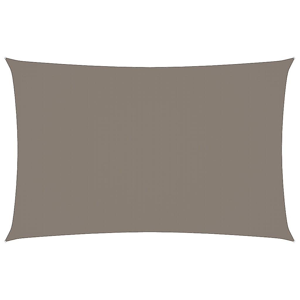 Sunshade Sail Oxford Fabric Rectangular 2x5 M Taupe