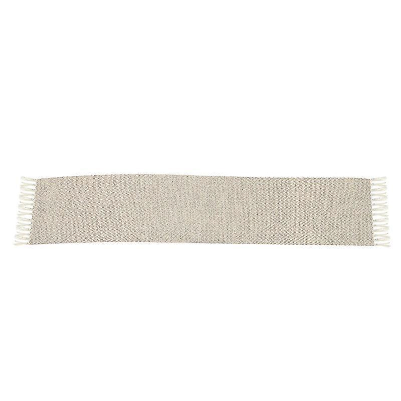160X33cm Khaki Table Runners Cotton Flax Table Runner Linen Table Cover Macrame Table Runner With Ta