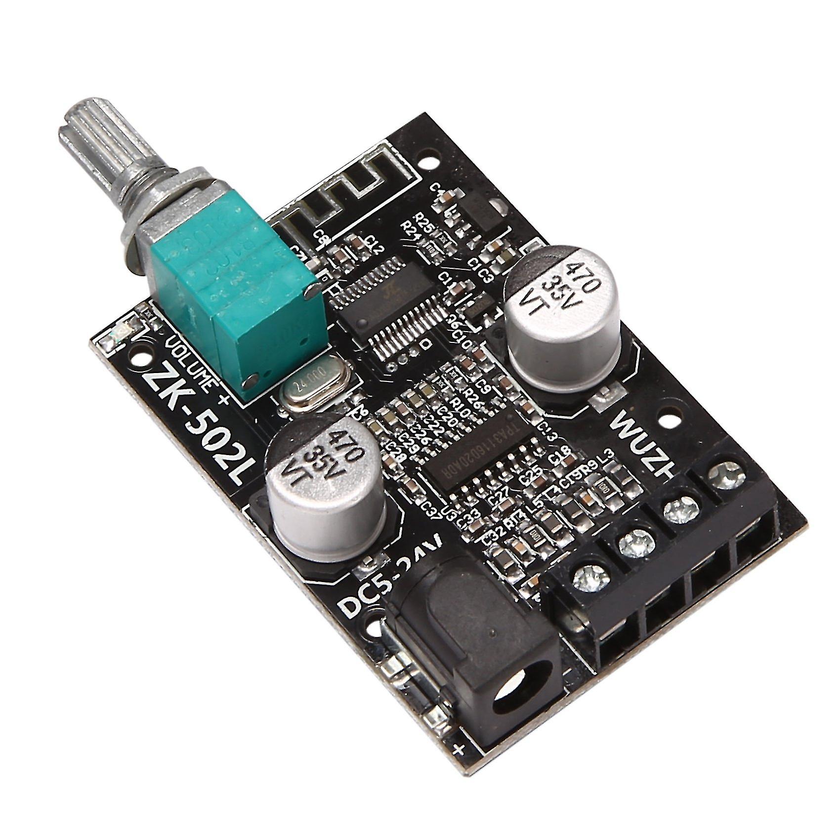 2023-Bluetooth 5.0 Wireless Audio Digital Amplifier Stereo Board 50wx2 Bluetooth Amp Amplificador -502l-FG