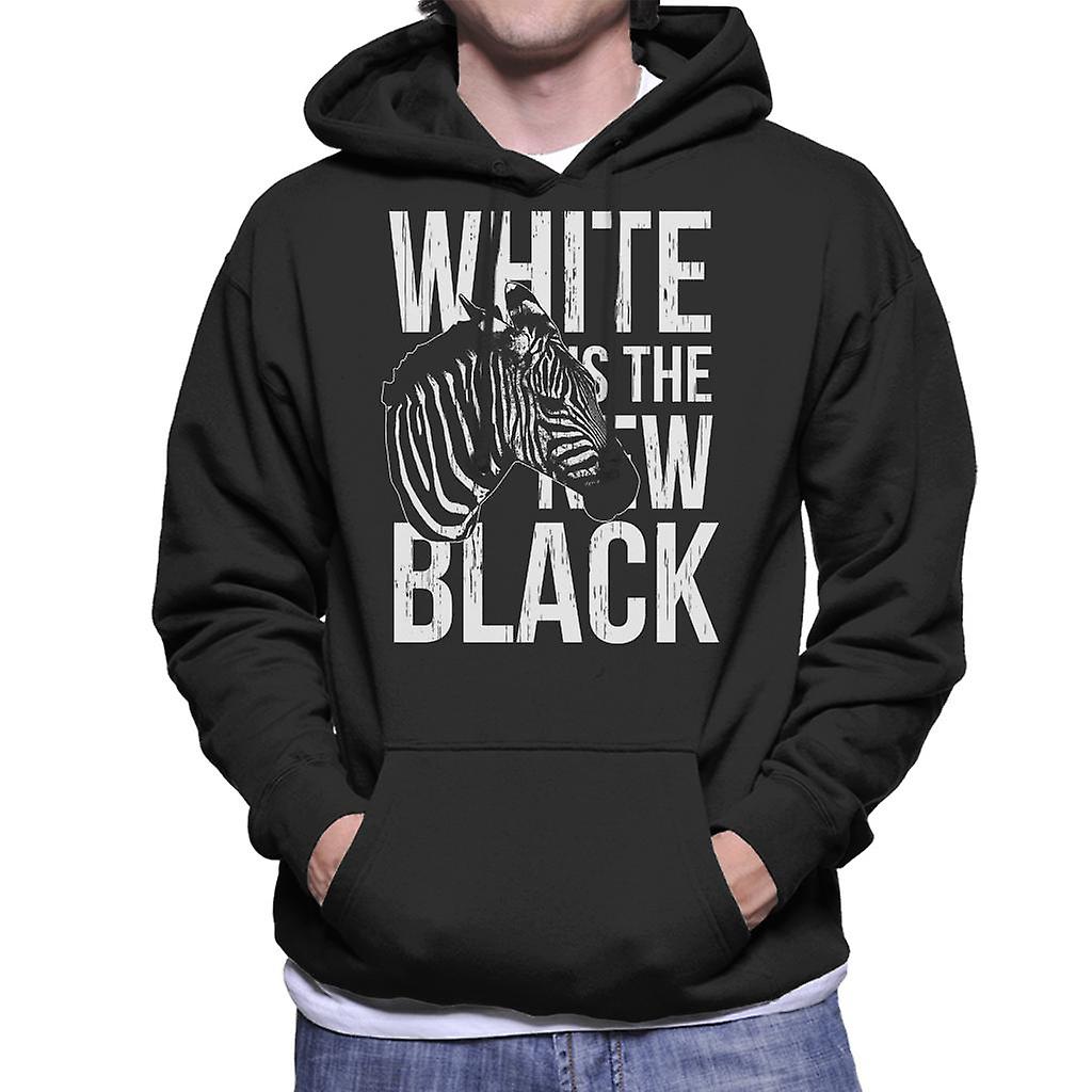 Zebra hvit er den nye svart Hettegenser