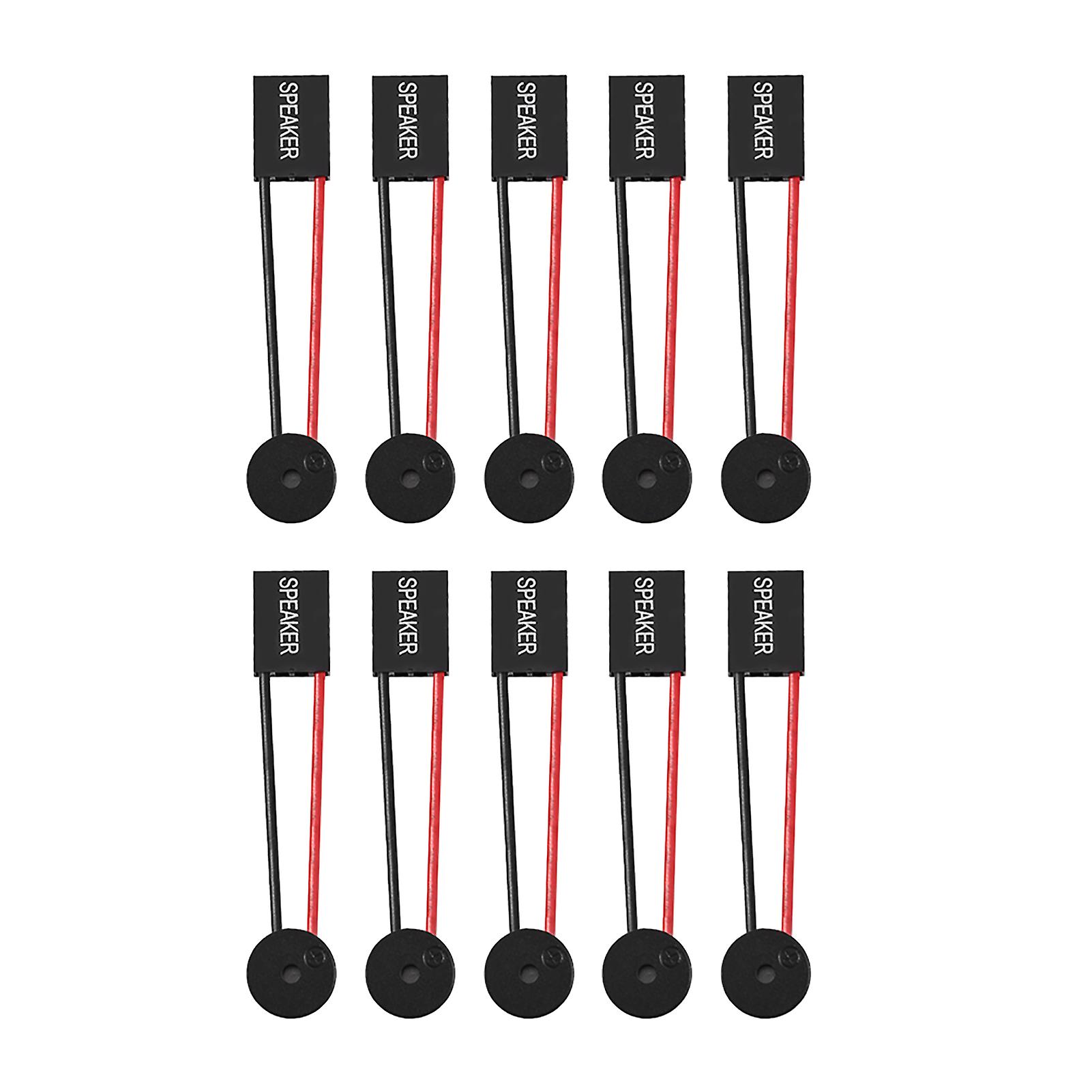 10pcs Desktop-PC-Computer-Mainboard-Gehäuse Piep-Buzzer-Lautsprecher-Anschlussstecker