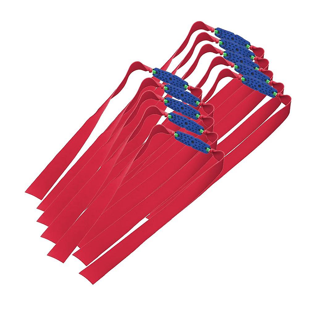 10pcs Folding Flat Elastic Band Replacement Flat Rubber Bands 0.7mm