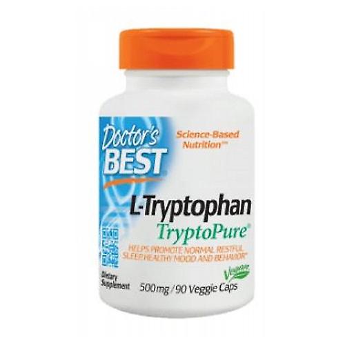 Doctors Best L-Tryptophan with TryptoPure,500 mg ,90vc (Pack of 1)