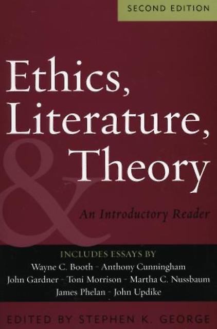 Ethics Literature And Theory Paperback Book