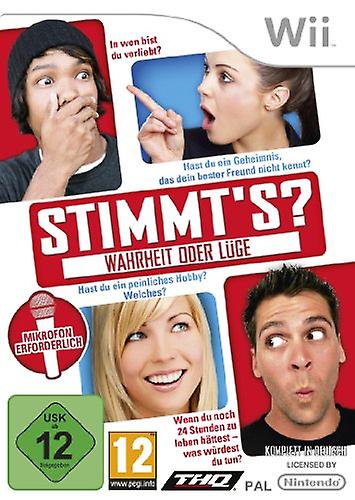 STIMMTS - WII - PAL - New & Sealed