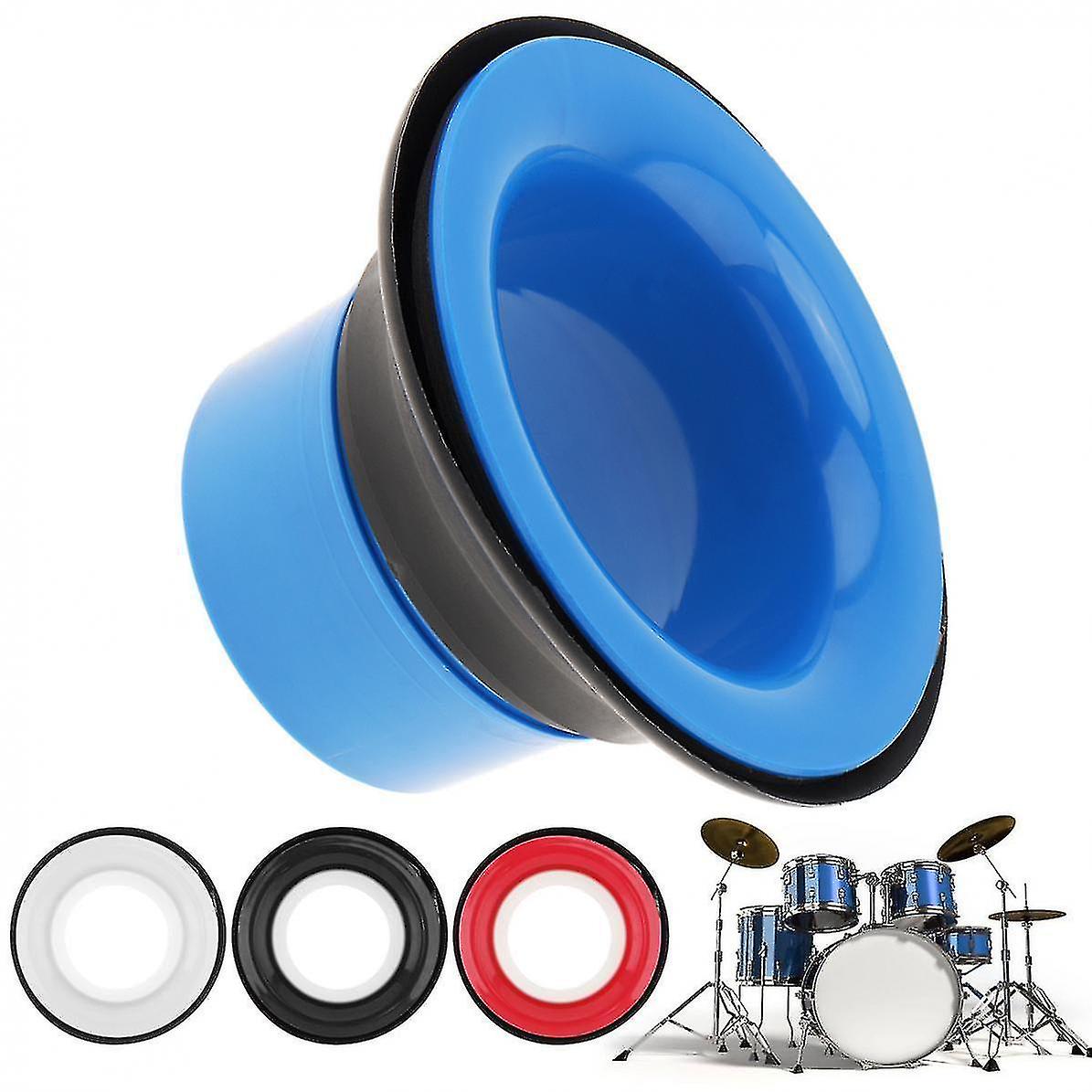 Drum Kits 17.3x10x10cm 3 Colors Drum Bottom Microphone Bass Loudspeaker Drum Accessories Bass Hole