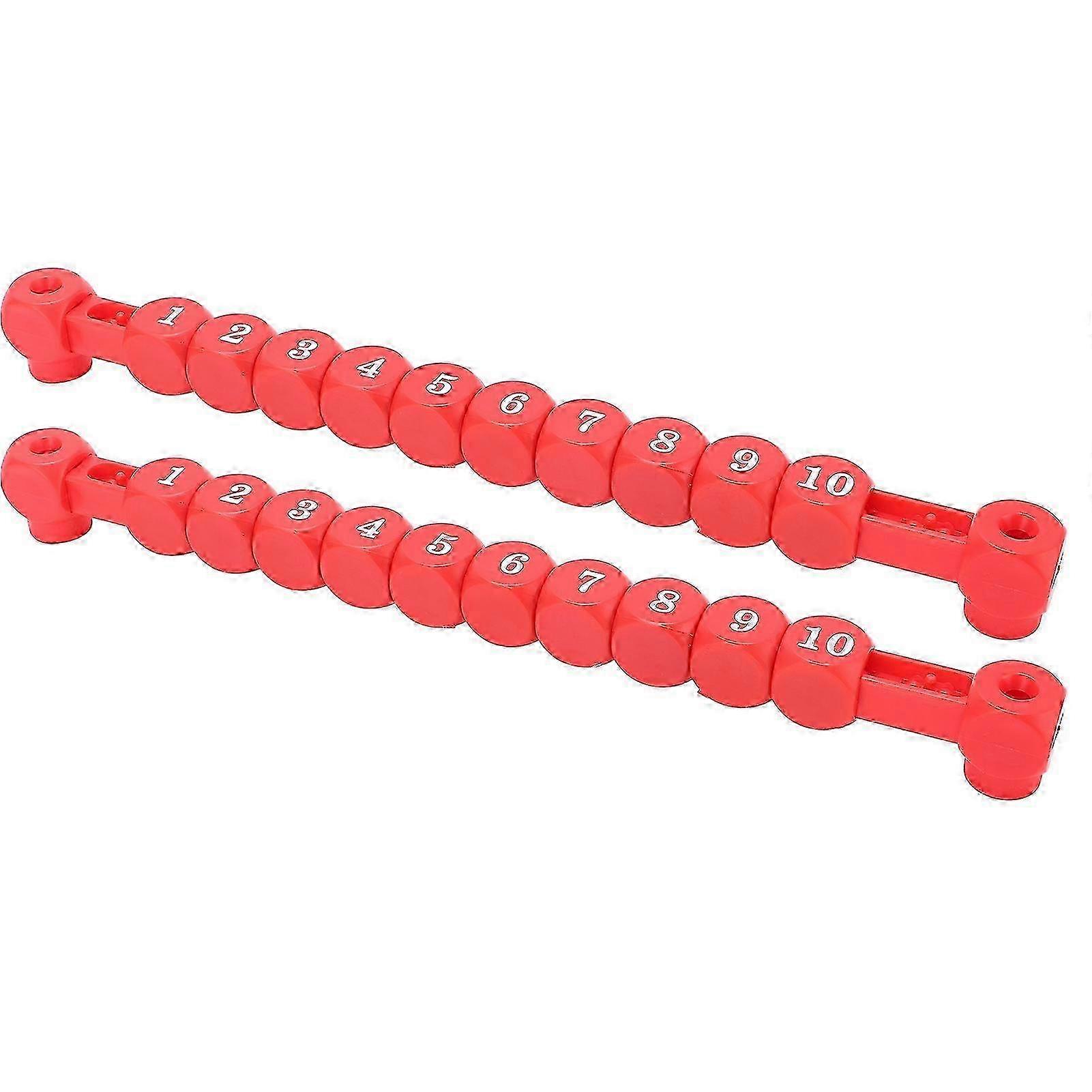 2pc Table Football Score Counter 10 Numbers Foosball Score Indicator Foosball Machine Accessories for Kids
