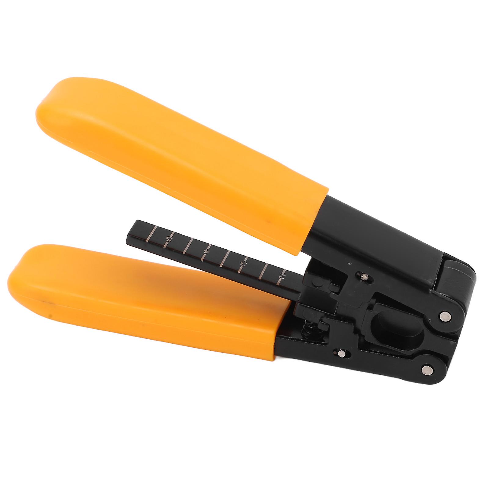 Fiber Optic Stripper Portable Optical Cable Stripping Pliers High Efficiency Wire Stripping Tool