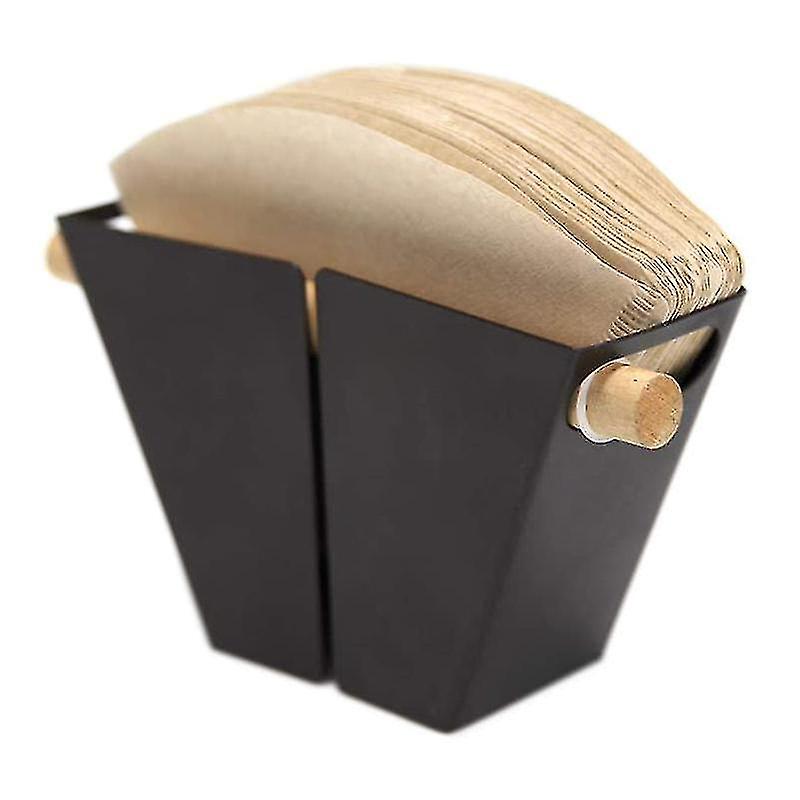 Kaffeefilterhalter aus Metall - Black-hao
