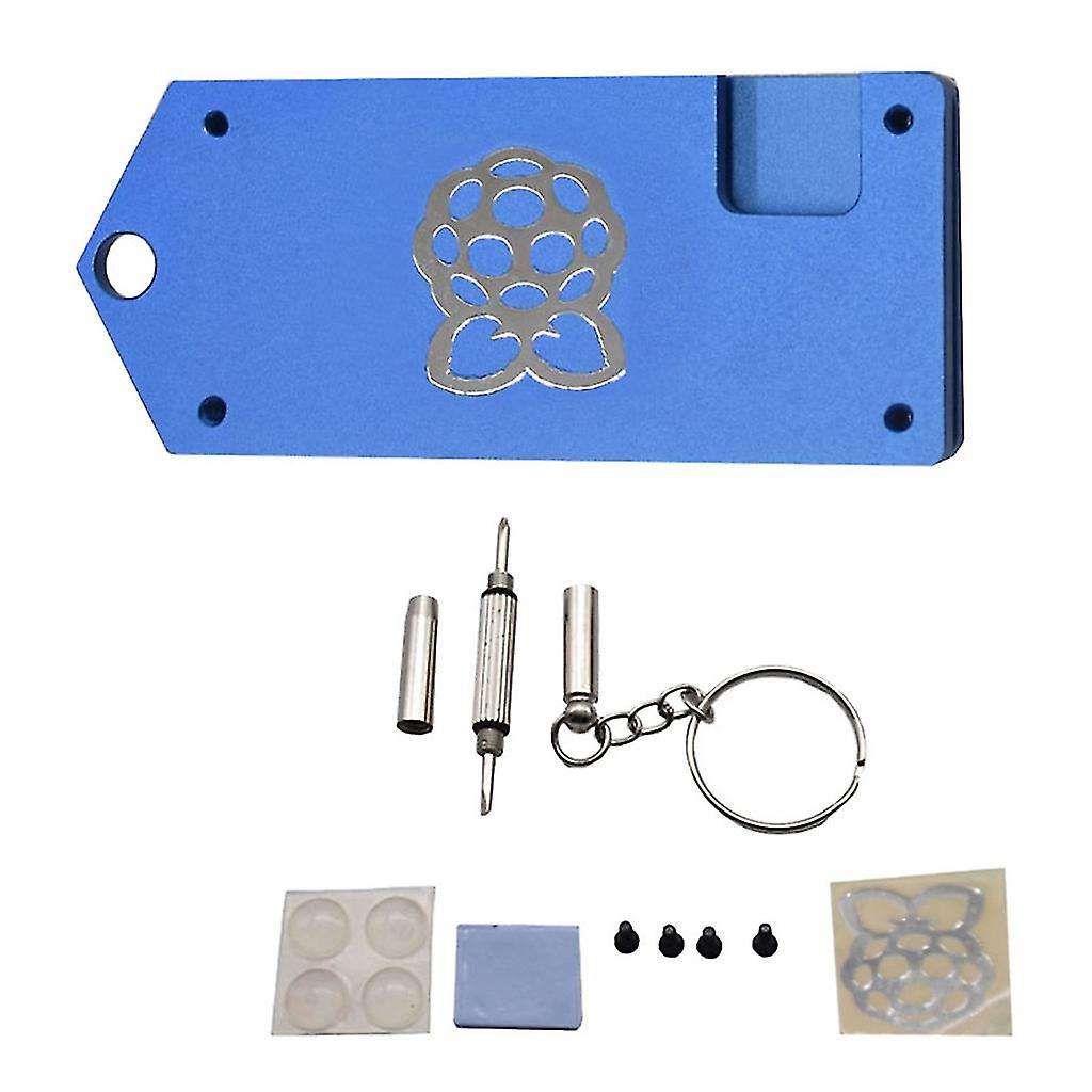 1set Zv2 Aluminum Protective For Case Metal Enclosure For Shell For Raspberry Pi
