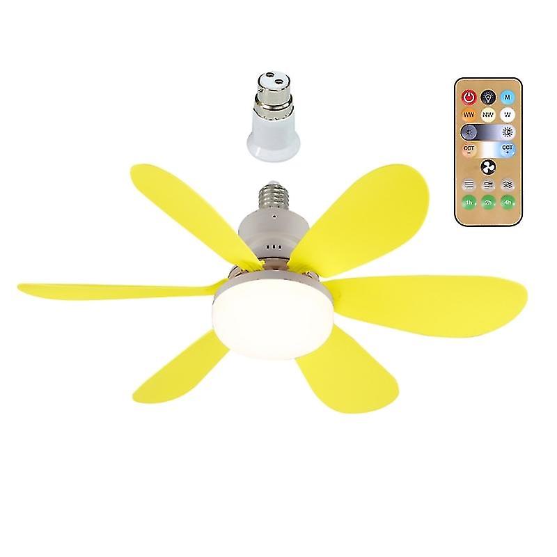 E27 Modern Reversible Ceiling Fan Light 40w Bedroom Remote Control Fan Light