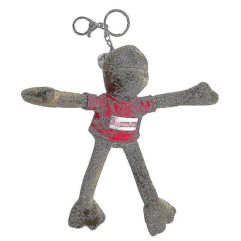 Cartoon Plush Frog Key Chain Bag Pendant