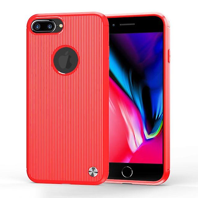 Durable Soft Protective Shell Case for Apple iPhone 8plus - Red