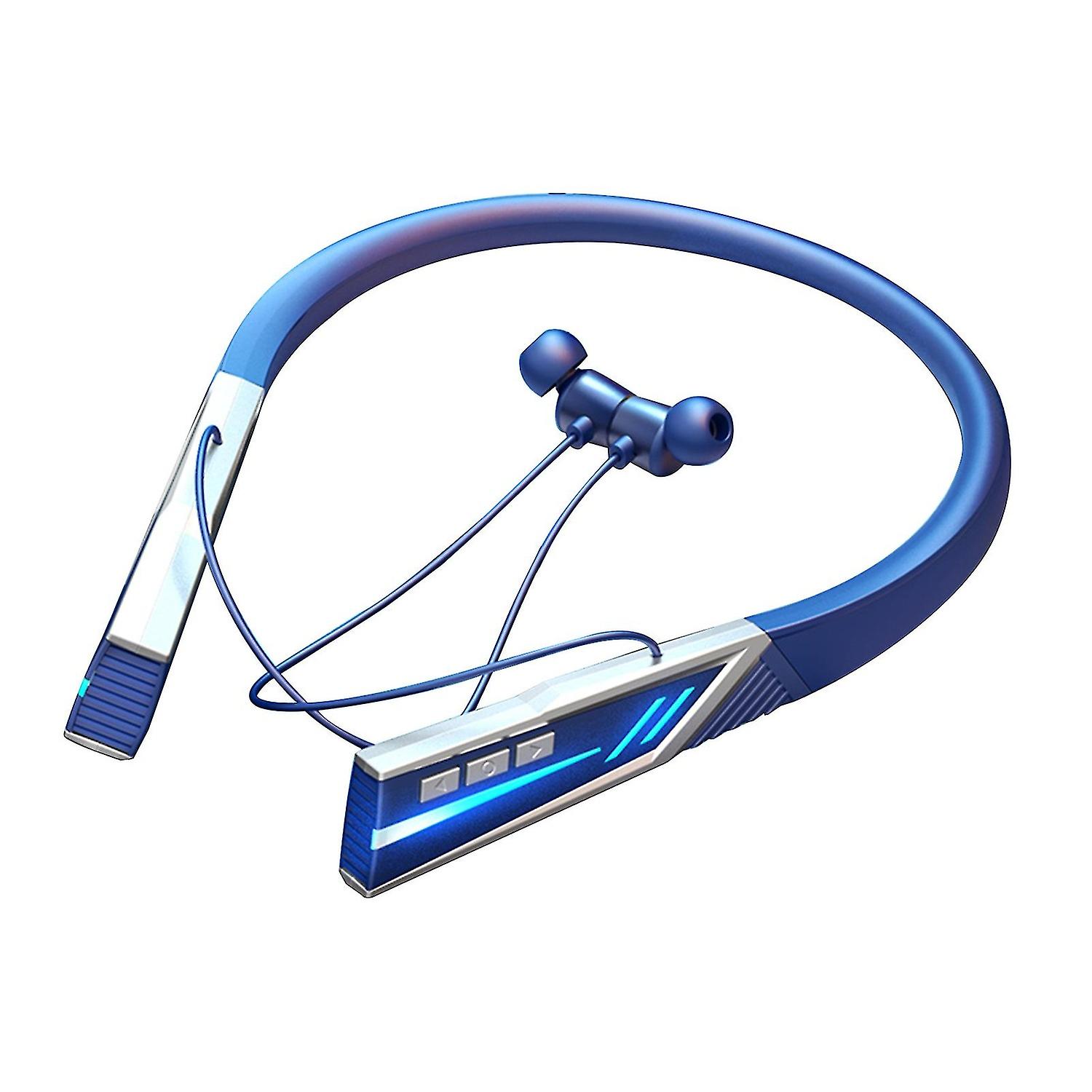 Neckband Headphone Long Battery Life Multi-function IPX5 Wireless Bluetooth-compatible 5.0 Headset f