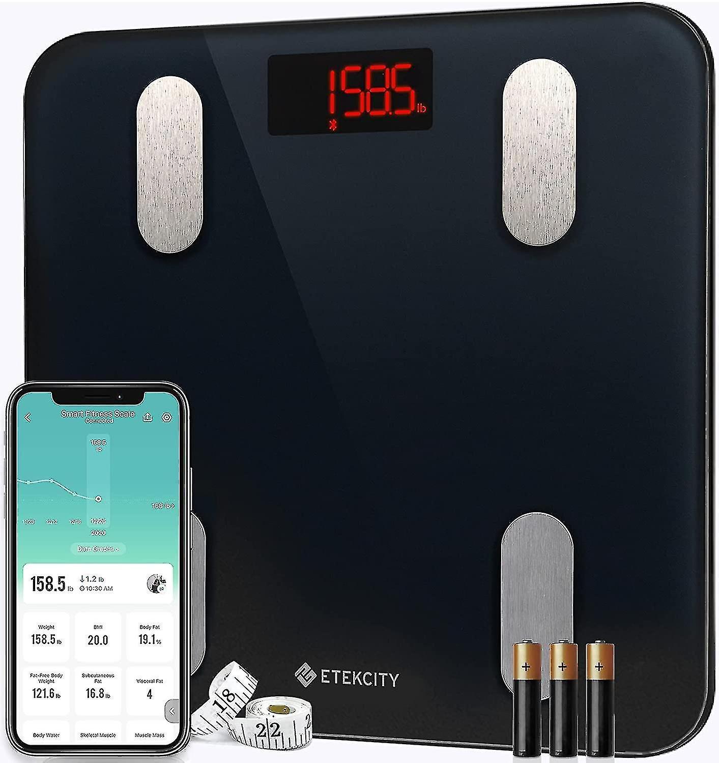 Smart Digital Bathroom Scale, A Good Helper For Human Body Weighing, With Bluetooth Bmi Electronic A