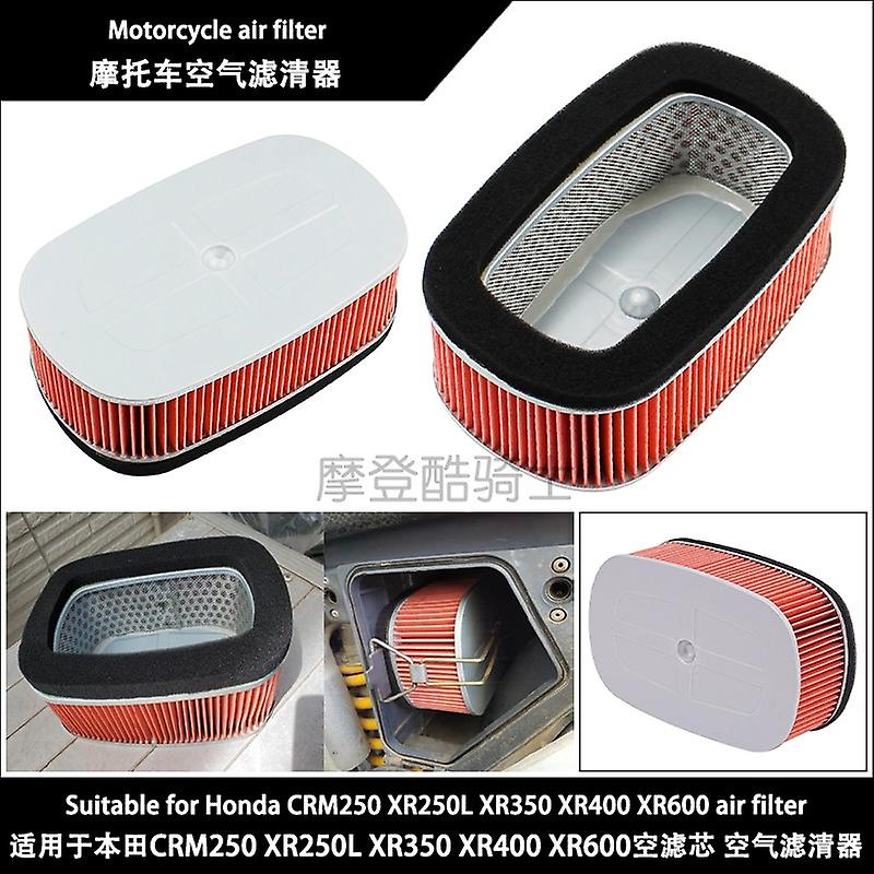 For Honda CRM250 XR250L XR350 XR400 XR600 XR650 air filter