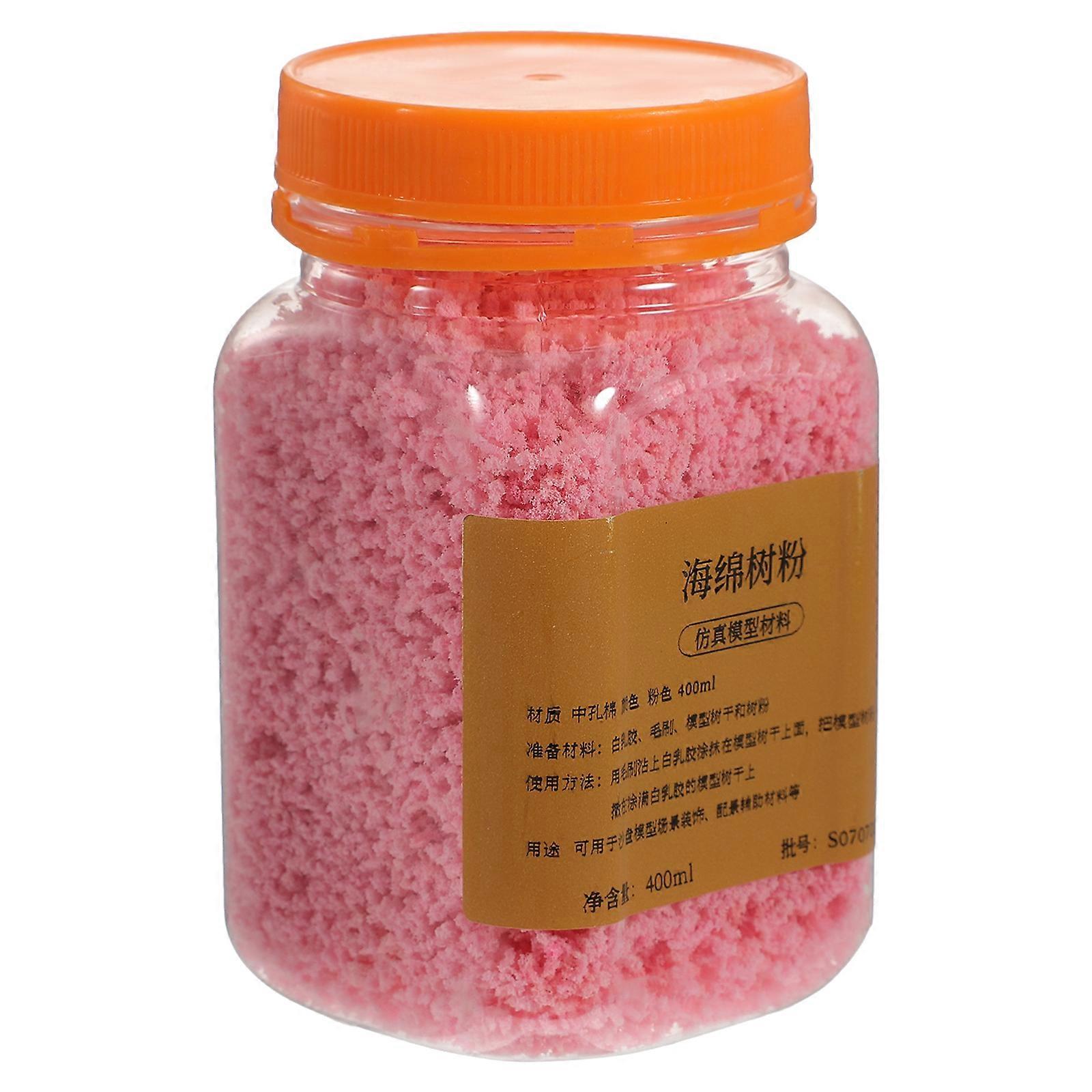 1 Bottle of Landscape Basing Material Grass Dressing Scatter Sponge Moss Material 400ml