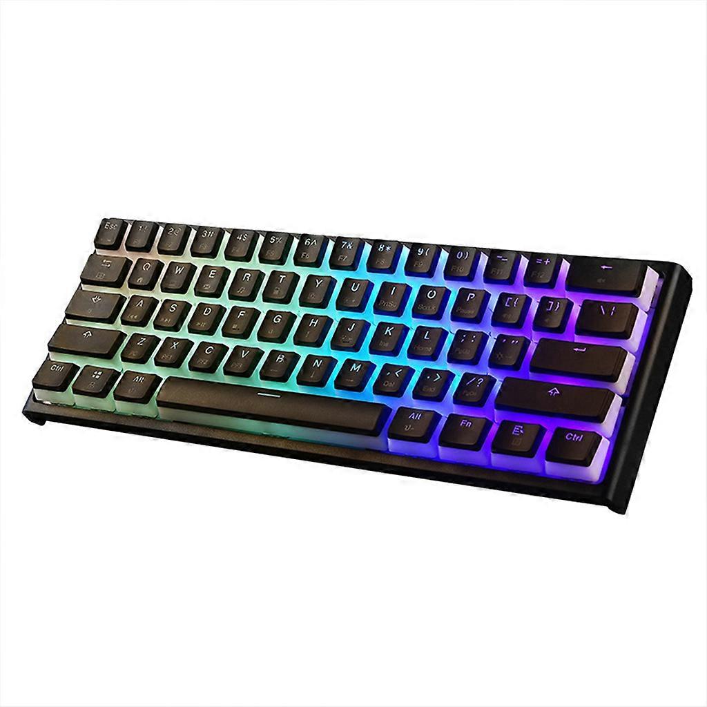 MK25 Mini 60% Compact 61 Keys Keyboard Waterproof Keyboard for PC/Mac Gamer