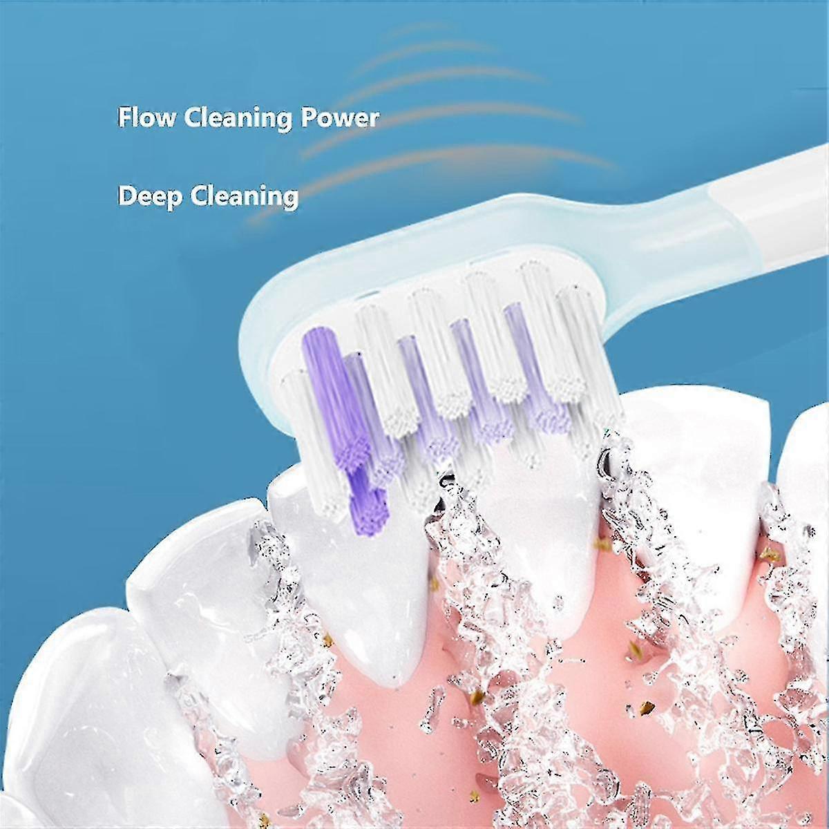 For Full Range Replacement Electric Tooth Brush Heads Clean Version Bright White Style