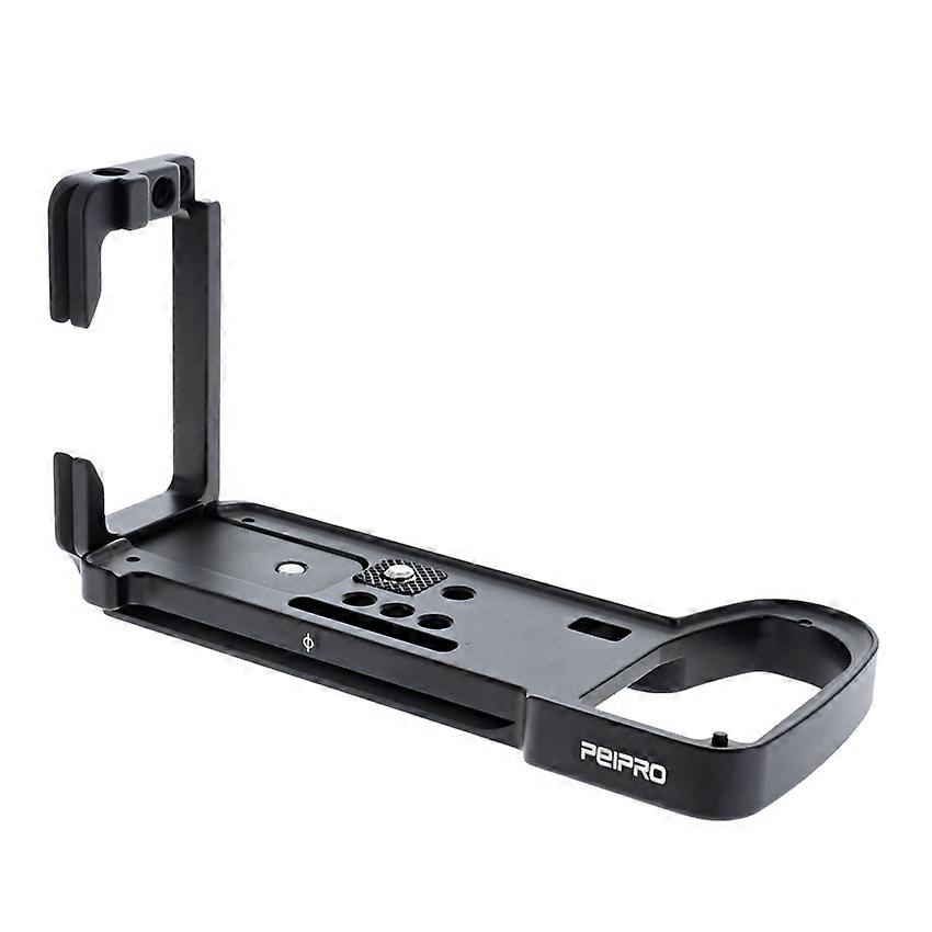 Peipro Extendable L Plate for LUMIX S5 Camera, Camera Grip Bracket, Quick Release Base Bracket